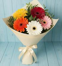 Букет цветов из:  Герберы в Мирном Республика Крым