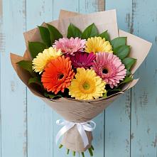 Букет цветов из:  Герберы #REPLACE_PRED# Мирном Республика Крым