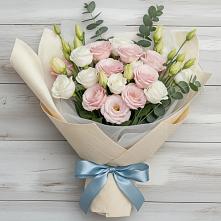 Букет цветов из:  Лизиантусы #REPLACE_PRED# Мирном Республика Крым