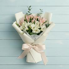 Букет цветов из:  Альстромерии в Мирном Республика Крым