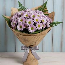Букет цветов из:  Хризантемы #REPLACE_PRED# Мирном Республика Крым