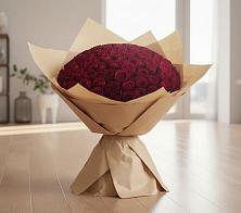 Букет 101 Красная роза #REPLACE_PRED# Мирном Республика Крым