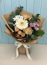 Букет цветов из:  Герберы и Хризантемы #REPLACE_PRED# Мирном Республика Крым