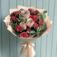 Букет цветов из:  Гвоздики и Розы в Мирном Республика Крым
