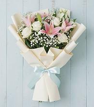 Букет цветов из:  Лилии в Мирном Республика Крым
